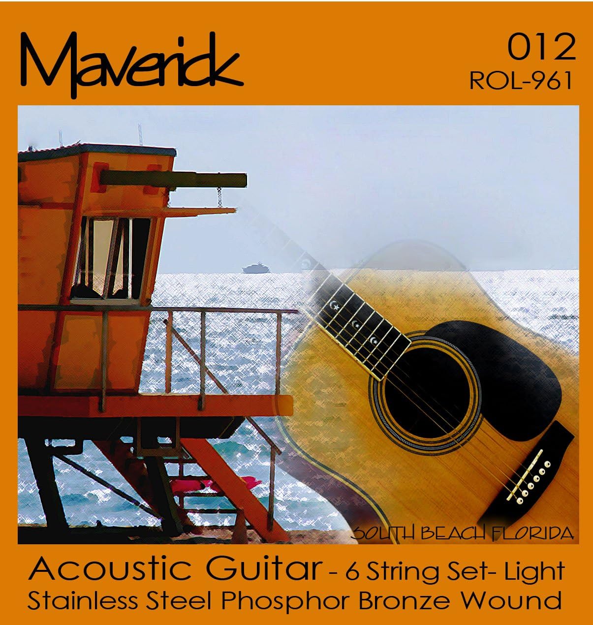 Rollins ROL-961 Acoustic Guitar String Set