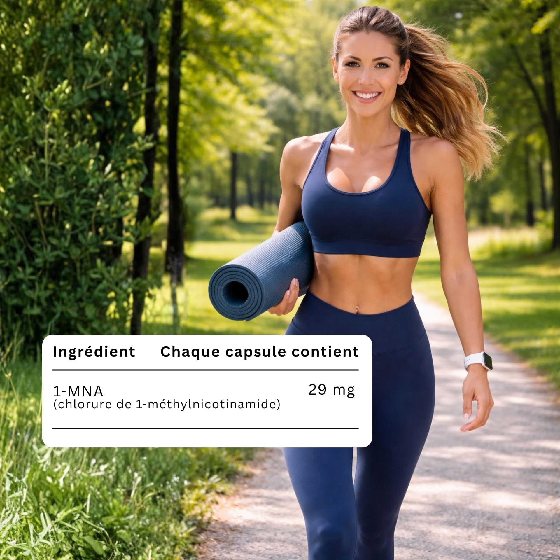 1-MNA, Supplément Anti-âge, Optimise le NAD+, Biohacking, Soutien à la Santé Cellulaire, Formulé Scientifiquement avec une Biodisponibilité Améliorée, 30 Capsules