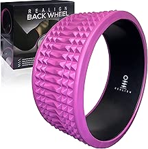 Realign Back Wheel: Back Pain Relief, Foam Roller (Purple/Black) - coolthings.us