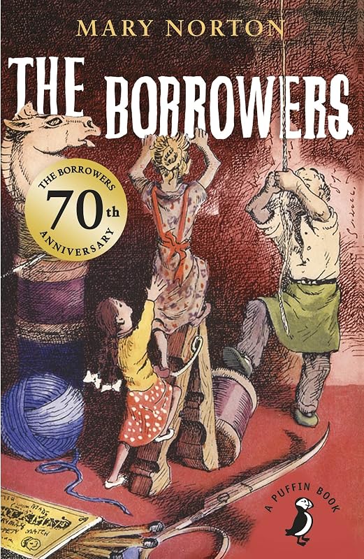 Livro The Borrowers – Mary Norton, edição em inglês, 215 páginas