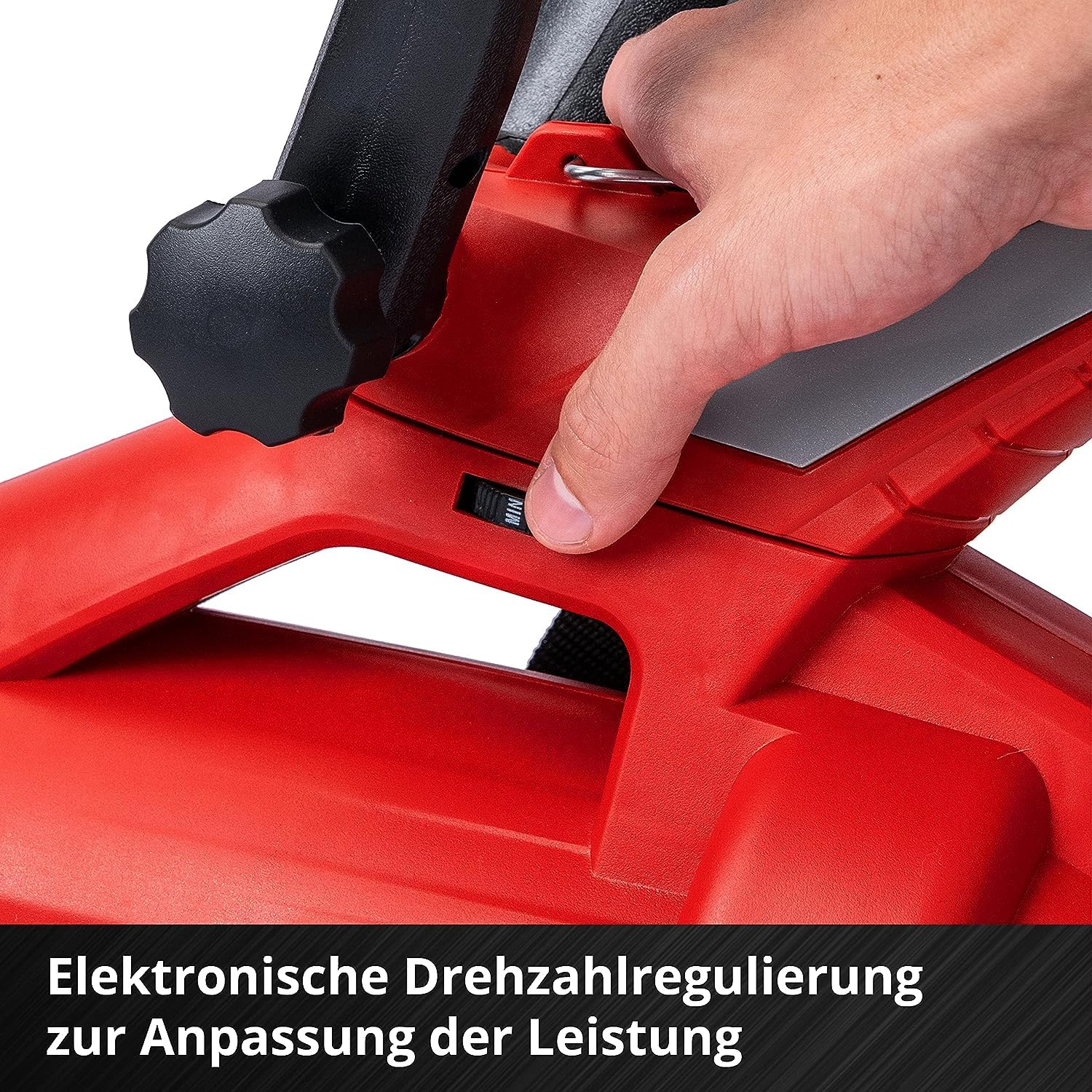 Einhell Akku-Laubsauger Laubbläser GE-CL 36 Li E-Solo Power X-Change (Lithium-Ionen, 2 x 18 V, 210 km/h Luftgeschwindigkeit, bürstenloser Motor, 45 l-Fangsack, Tragegurt, ohne Akku und Ladegerät)