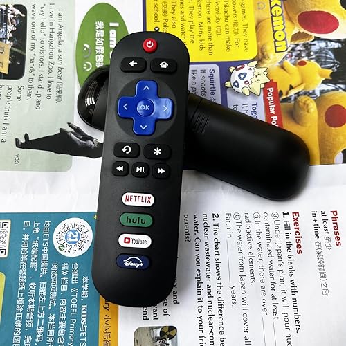 Miniatura 7 de Paquete de 2 unidades de control remoto reemplazado solo compatible con TCLHisenseOnnSharp (no para Roku Stick y Box)