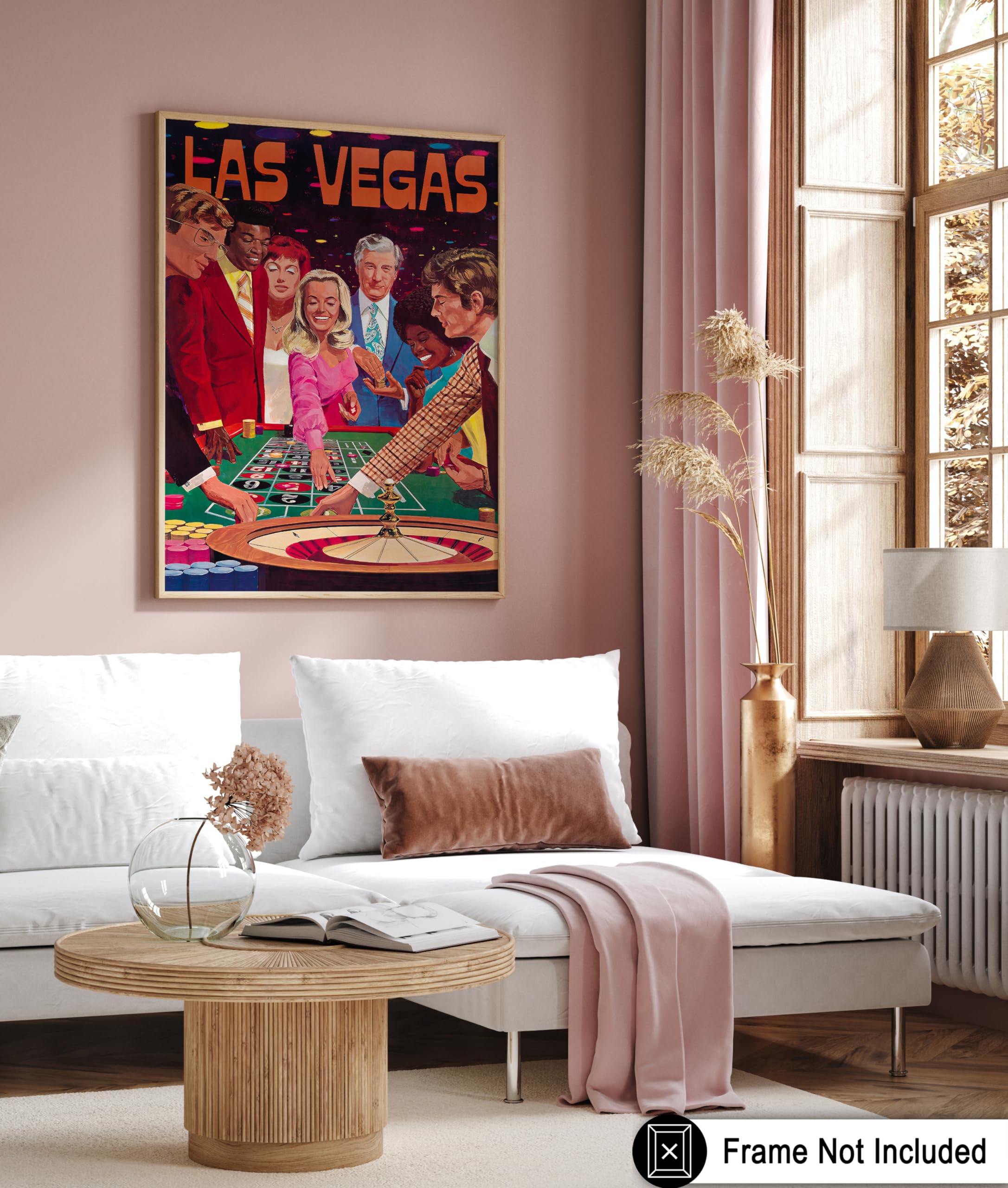 Amazon.com: Poster Master Vintage Travel Poster - Retro Las Vegas