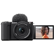Sony Alpha ZV-E10M2K 26 MP Interchangeable Lens Mirrorless Vlog Camera for Creators 16-50mm Power Zoom Lens | APS-C Sensor | 4K 60p with 10bit 422 Recording - Black