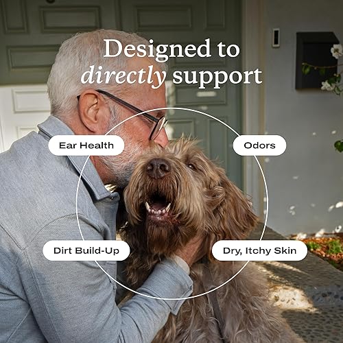 Miniatura 5 de PetLab Co. - Limpiador de oídos Clear Ears Therapy para perros - Apoya la levadura, picazón en las orejas y canales auditivos saludables - Lavado de