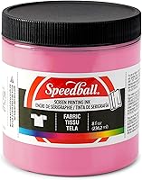 Vista 47 de Speedball 046055 Tinta de serigrafía de tela, 128 onzas líquidas, amarillo