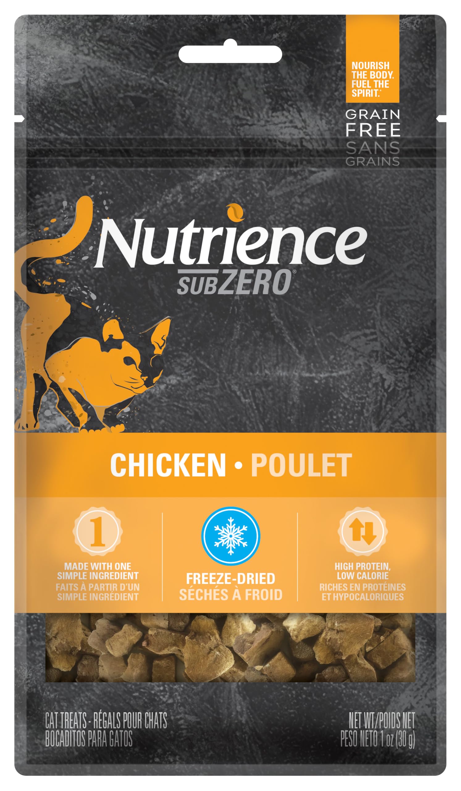 Nutrience All Life Stages Grain-Free Subzero Freeze-Dried Treats For Cats, Flavour: Chicken, 30 G Bag (B0CW1JNGY8) Amazon Price History, Amazon Price Tracker