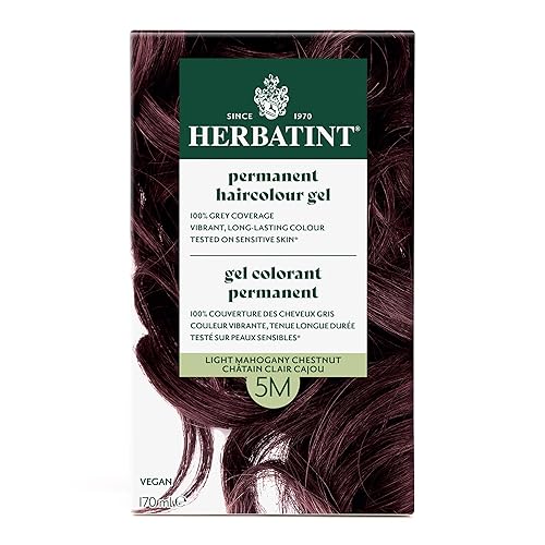 Miniatura 2 de HERBATINT 5M - Tinte permanente para el cabello castaño caoba claro, 4 onzas