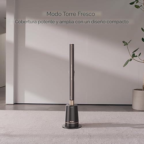 Miniatura 12 de Shark Ventilador TurboBlade ventilador de torre sin aspas ultra personalizable, pivota, gira, oscila 180, circula e impulsa el aire, 10 niveles de