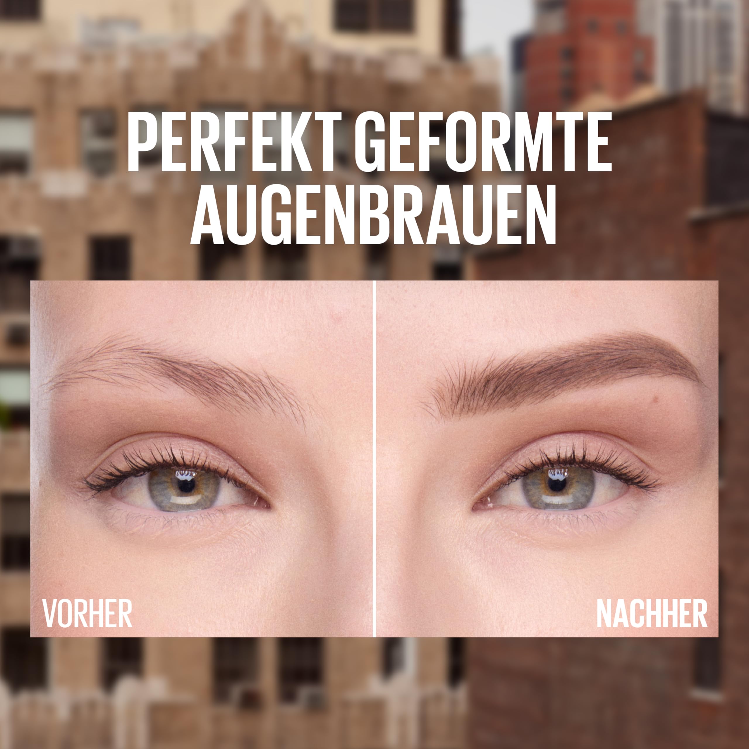 Maybelline New York Quick Shaper Kaş Şekillendirici Kalem - 04 Medium Brown (3 paketi)