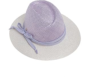 Sombrero de mujer Fedora bicolor en dos variantes