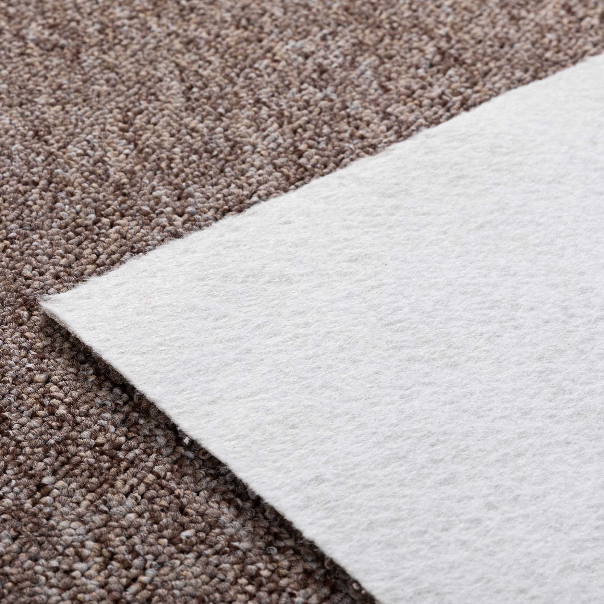 Steffensmeier Schlingen Teppichboden Meddon XL Meterware | Auslegware für Flur Büro | 1m 2m 3m 4m 5m breit! | Sand, Größe: 300x500 cm