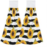 Vista 12 de Toalla de mano absorbente con estampado de leopardo verde para el hogar, toalla decorativa con gancho para baño, toalla de microfibra suave