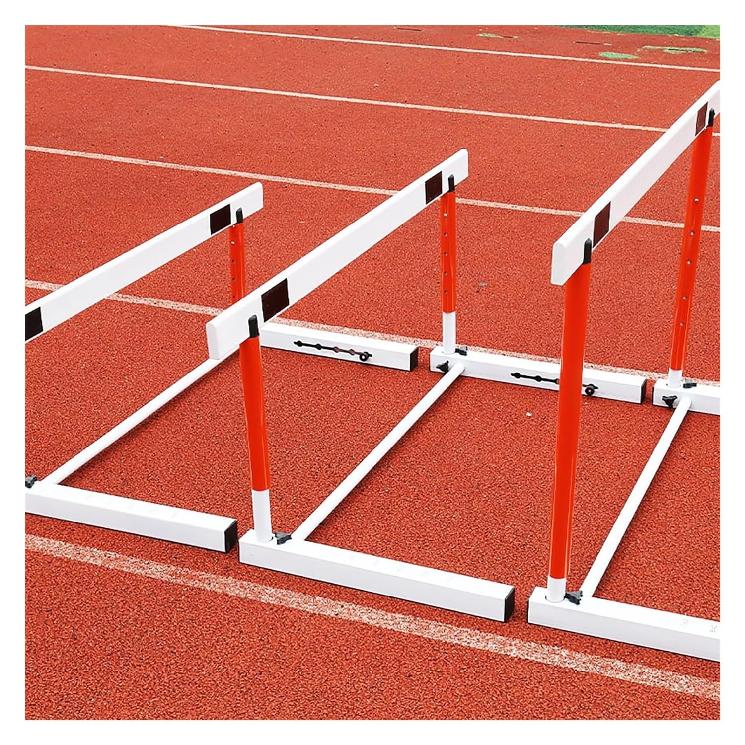 Ensemble de poteaux d'entraînement pour parcours d'agilité en club et jardin