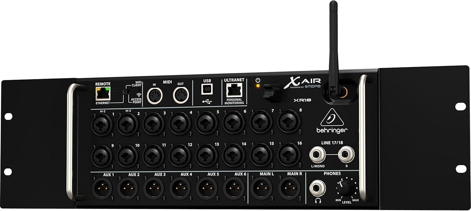 Behringer X Air XR18 Tablet-Controlled Digital Mixer