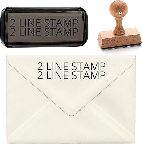 Miniatura 6 de Sello de goma autoentintado personalizado, sello personalizado de hasta 8 líneas de texto (6 líneas)