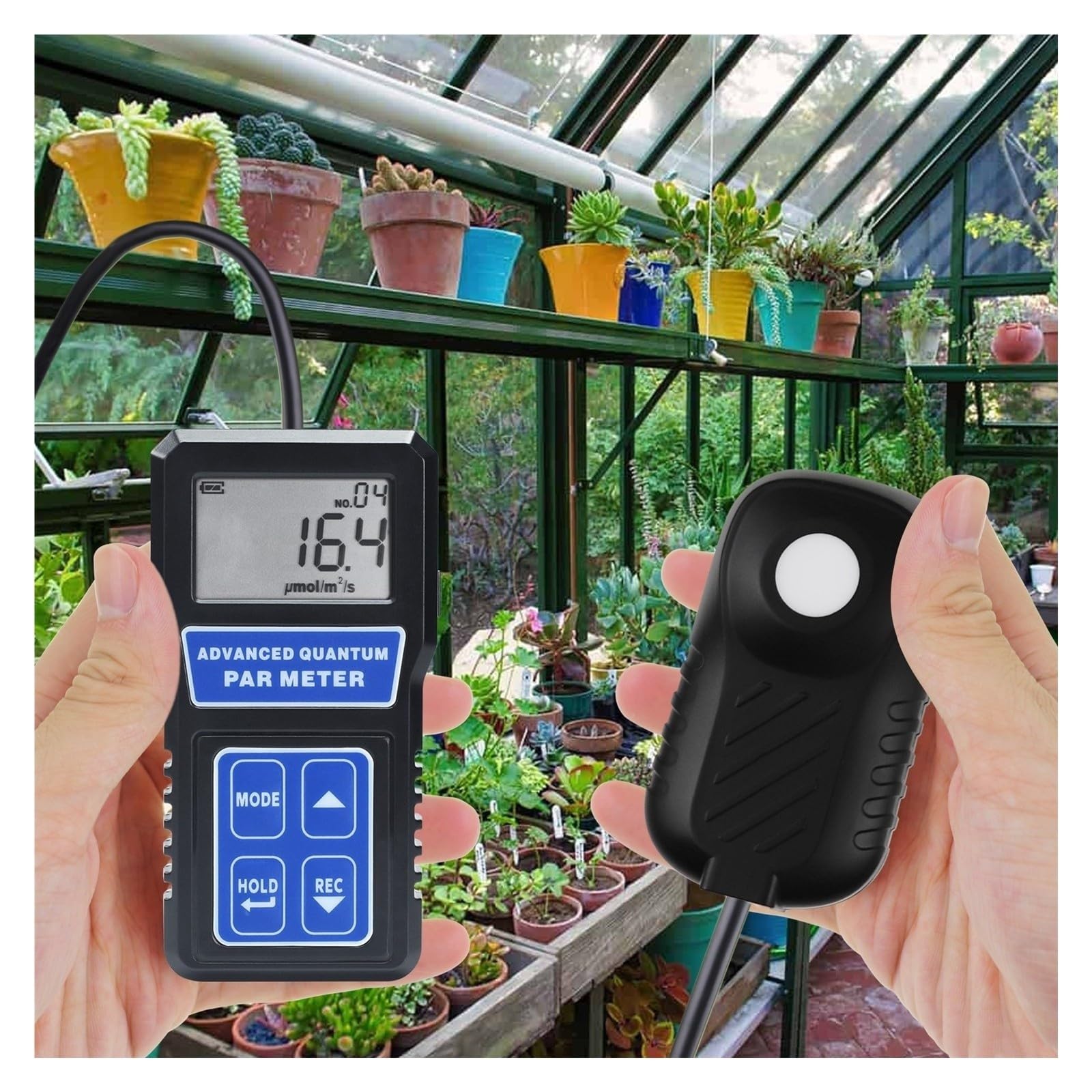 Registrazione Dati Del Misuratore PAR For Luci Progressive A LED