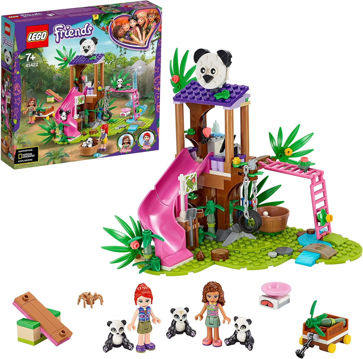 Lego 41422 Friends Pandas' Hut in The Jungle