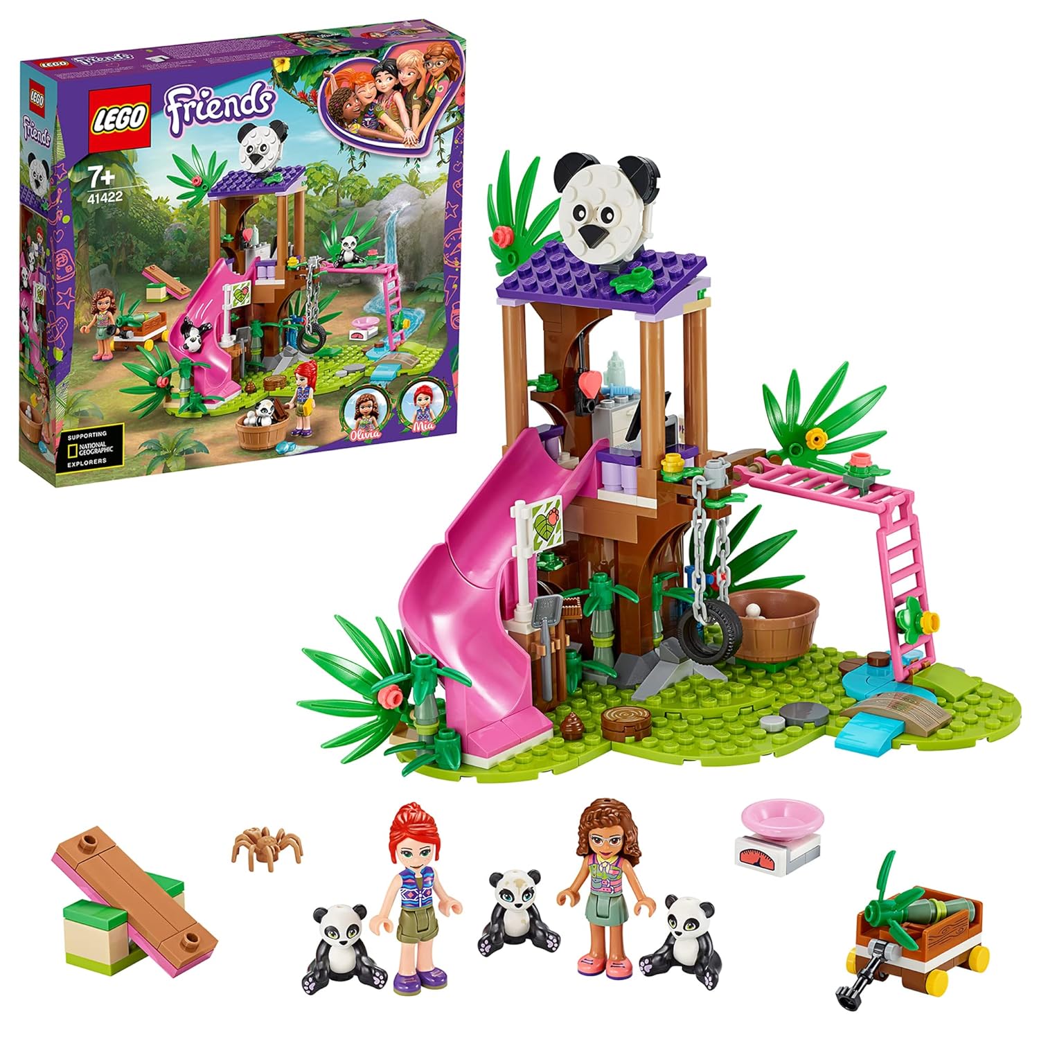 Lego 41422 Friends Pandas Hut in The Jungle
