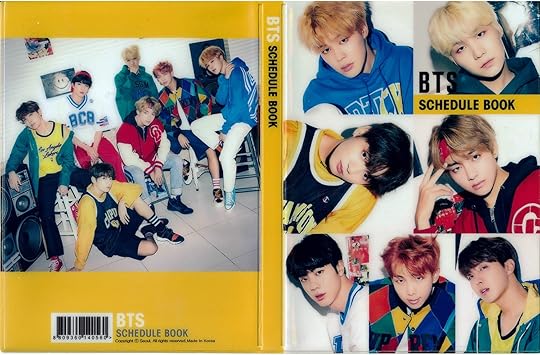 Amazon Co Jp New 防弾少年団 Bts 18 19 スケジュールダイヤーリschedule Book With Extra Gift 5 Photo Cards メンバー全員 ホビー