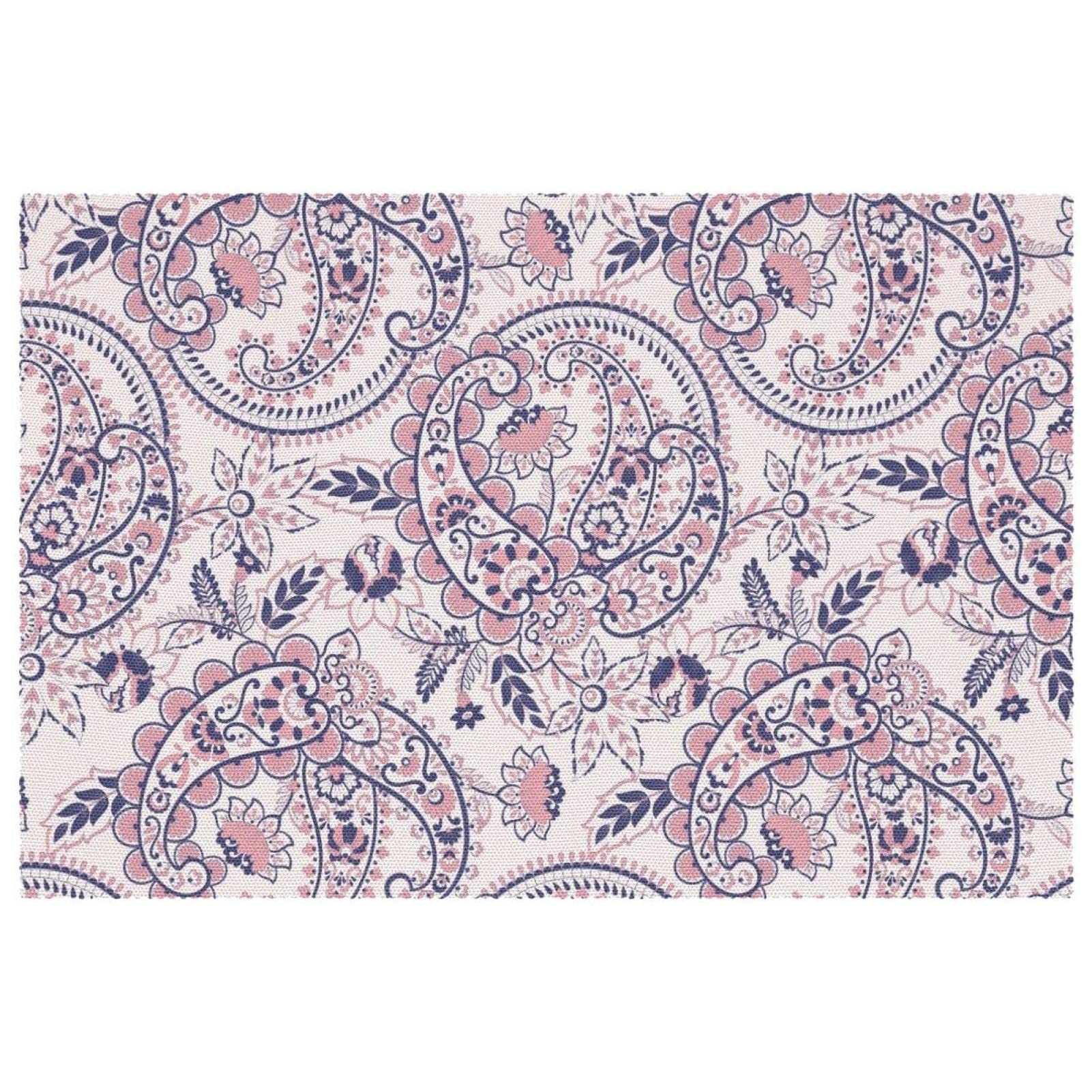 Sets de table floraux style bohème pour sublimer vos dîners en terrasse