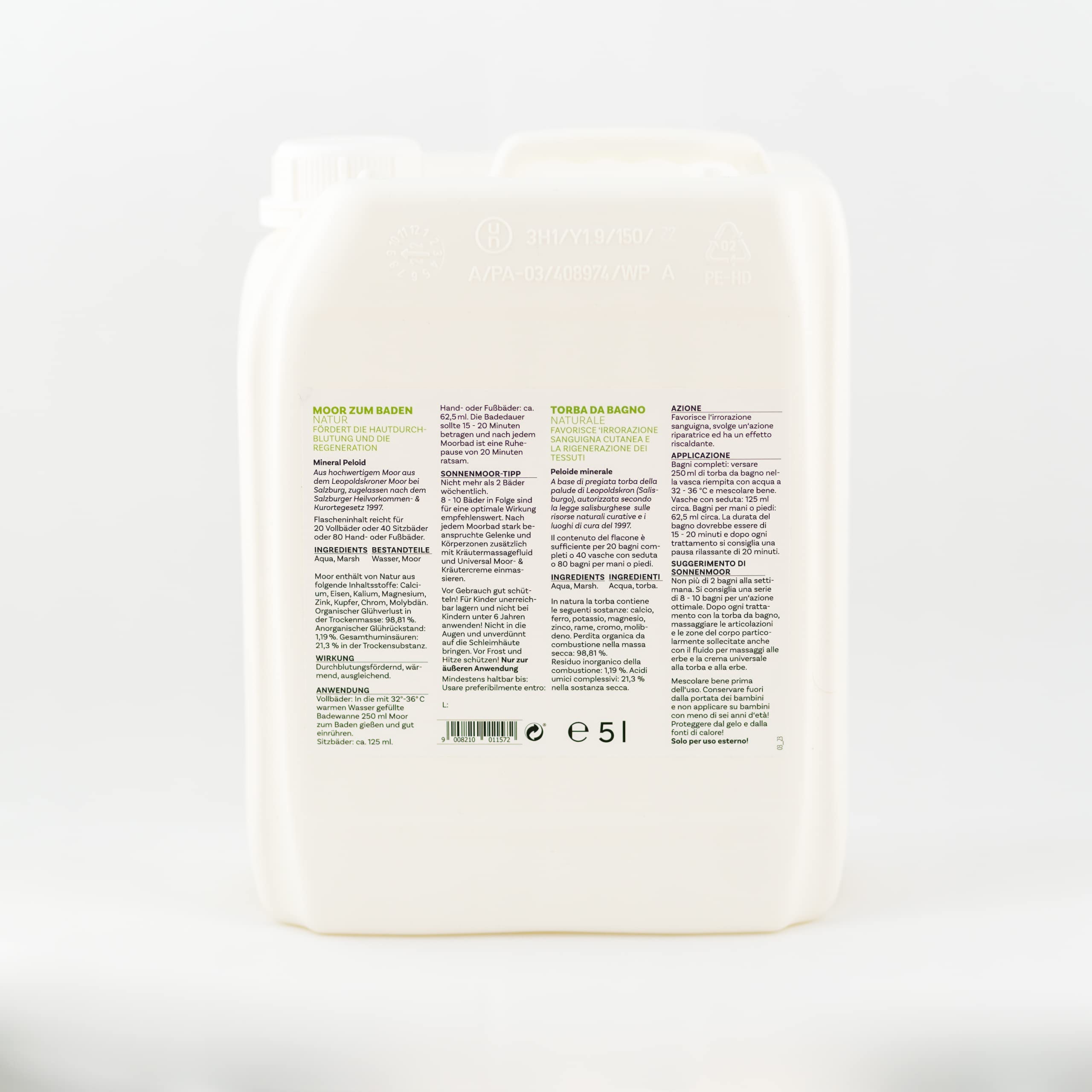 Moorbad für Ihre Badewanne (5 l)