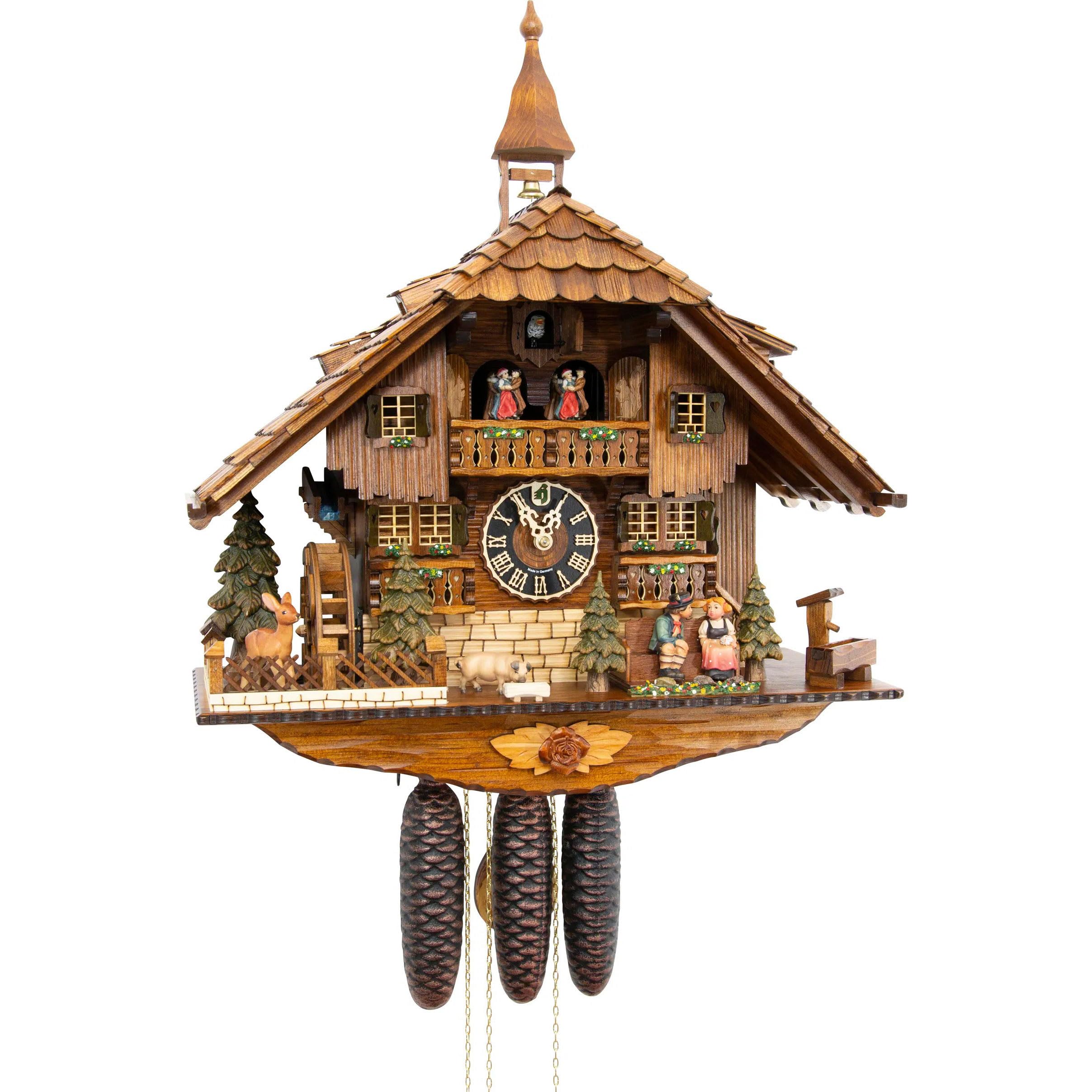 Amazon.com: German Cuckoo Clock 8-day-movement Chalet-Style 23.00