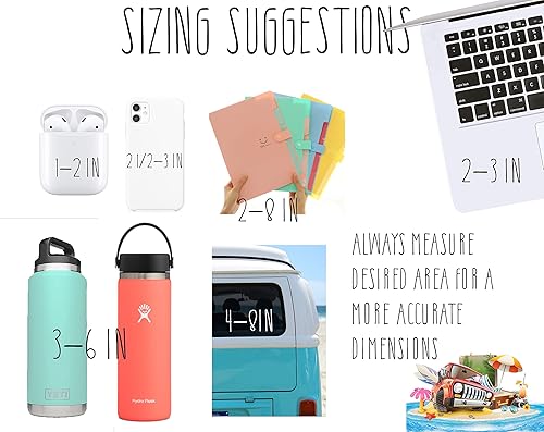 Miniatura 6 de Personalized Vinyl Name Decal Stickers