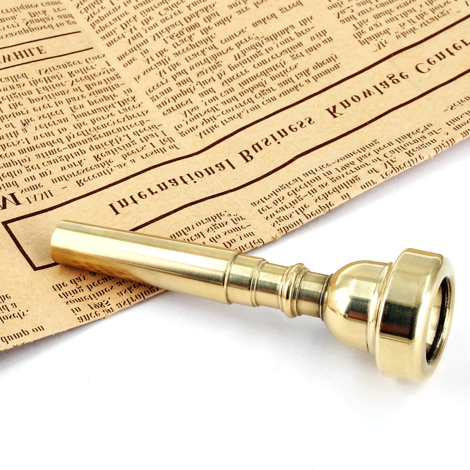 Amazon | Moicstiy 真鍮 トランペット マウスピースセット 金メッキ