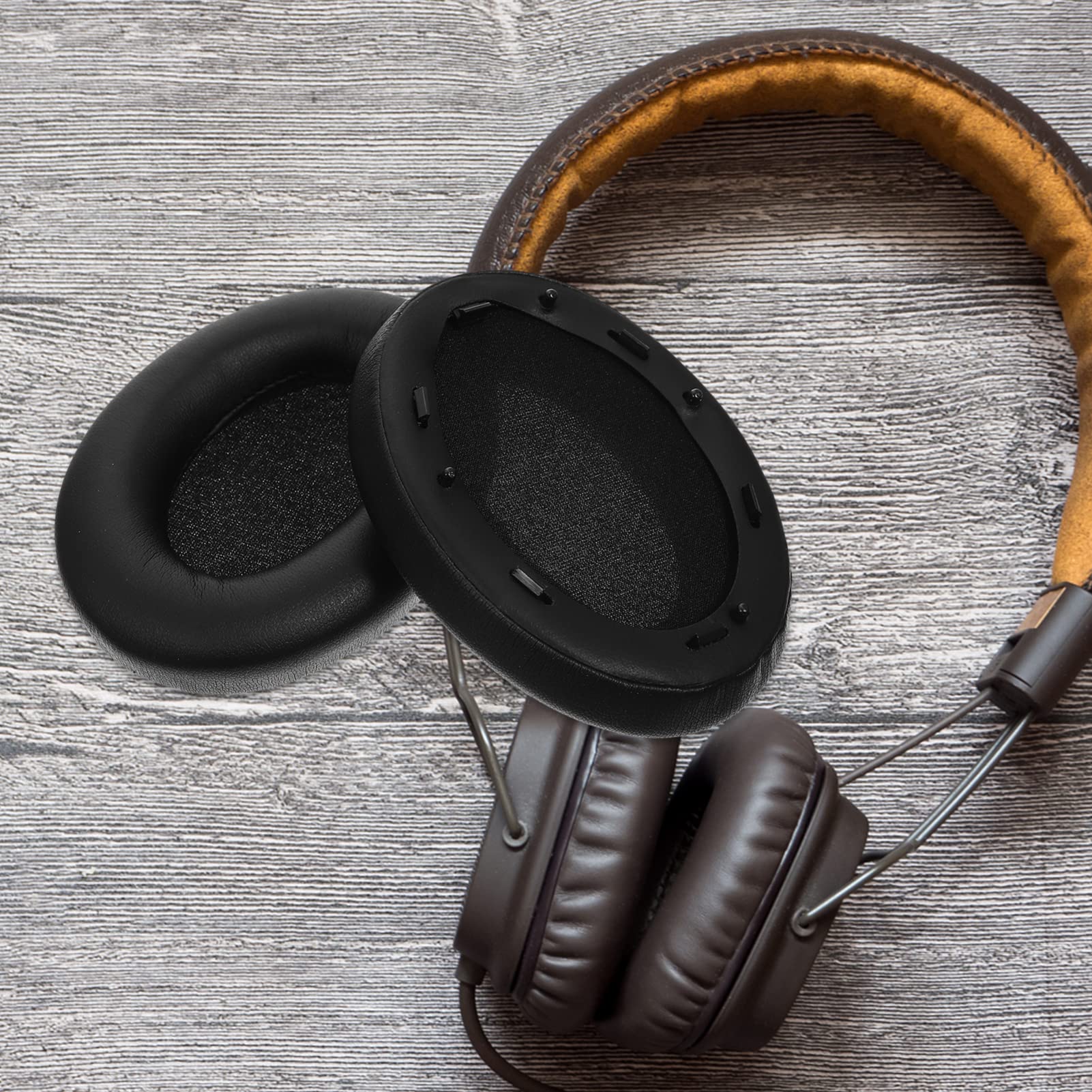 Gadpiparty 5sätze Kopfhörer Ohrpolster Für MDR- Bequeme Kopf Und Ohrmuschel-abdeckungen Langlebig Und Leicht Zu Installieren Für Optimalen Musikgenuss Und Geräuschisolierung Inkl Weichem