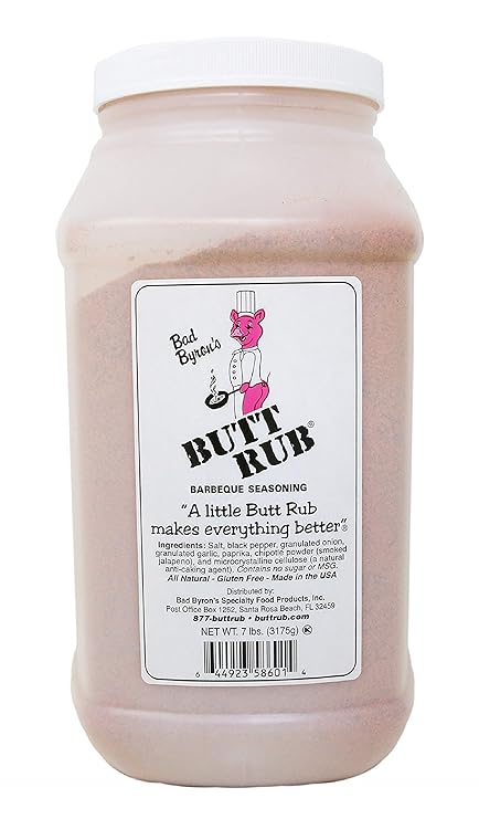 Bad Byron's, Butt Rub Barbecue Seasoning 112 Ounce
