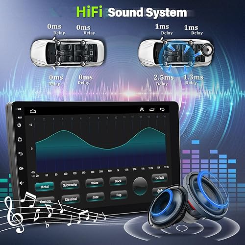 Miniatura 6 de Android 13.0 estéreo de coche doble DIN para Hyundai Elantra 2016-2018 9 pulgadas HD pantalla táctil audio multimedia receptor con CarPlay Android