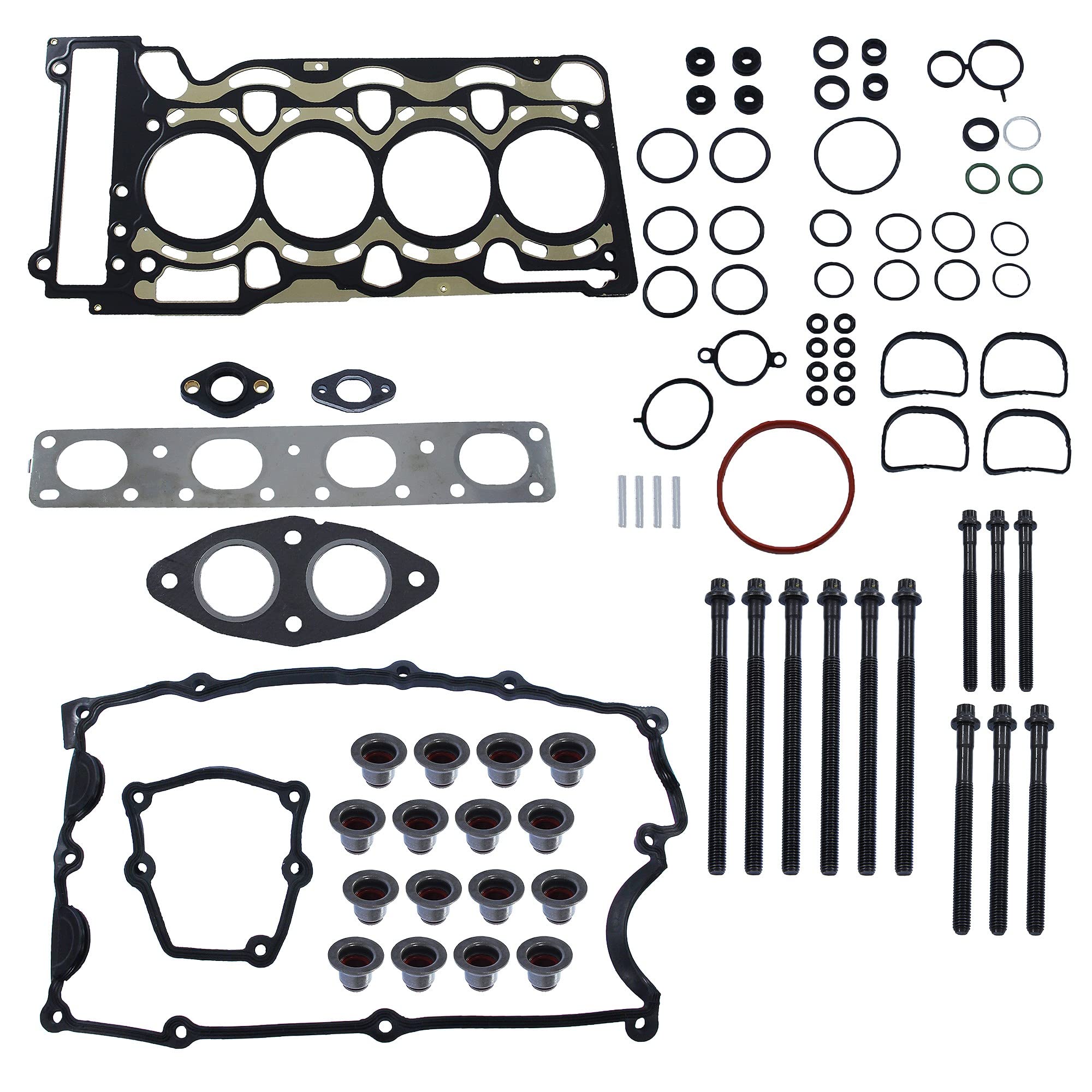 Dichtungssatz, Zylinderkopf + Schraubensatz Kompatibel mit: BMW 3, 3 Cabriolet, 3 Compact, 3 Coupe, 3 Touring, X3, Z4 Roadster