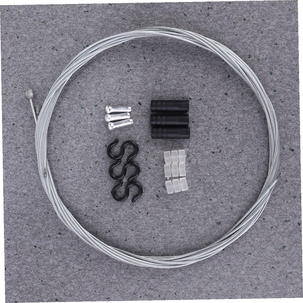 1Set Bicycle Brake Derailleur Cable Kit Mountain Road Bike Shifting Wire High Strength Wear Resistant Brake Line White