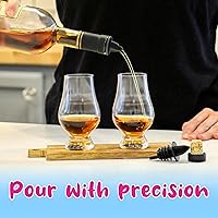 Vista 5 de Versadores de botella con control preciso de jarabe de Hawaiian Shaved Ice - Boquillas profesionales para sabores de cono de nieve y bebidas