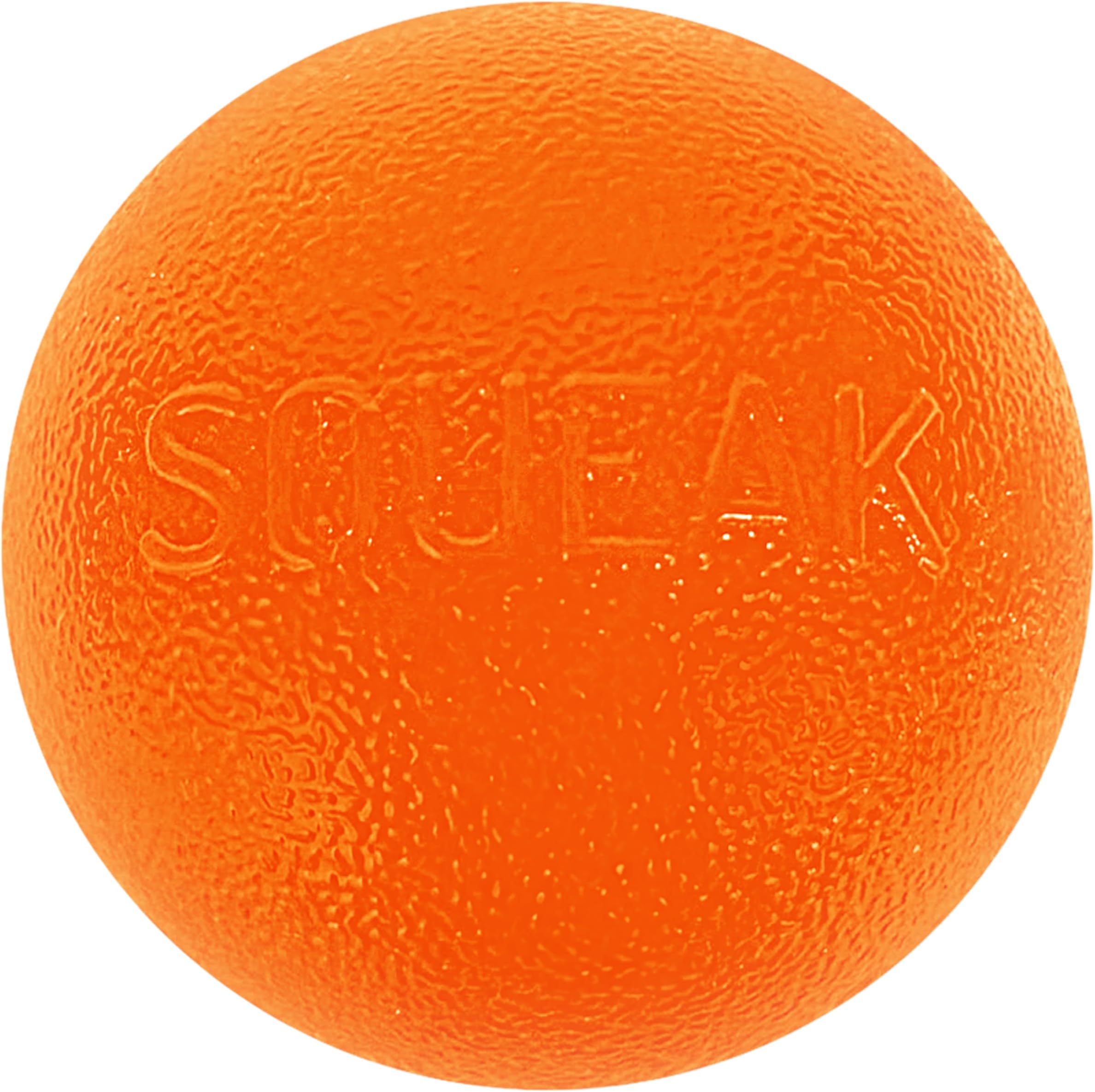 Planet Dog Orbee-Tuff Squeak Ball Orange Dog Fetch Toy