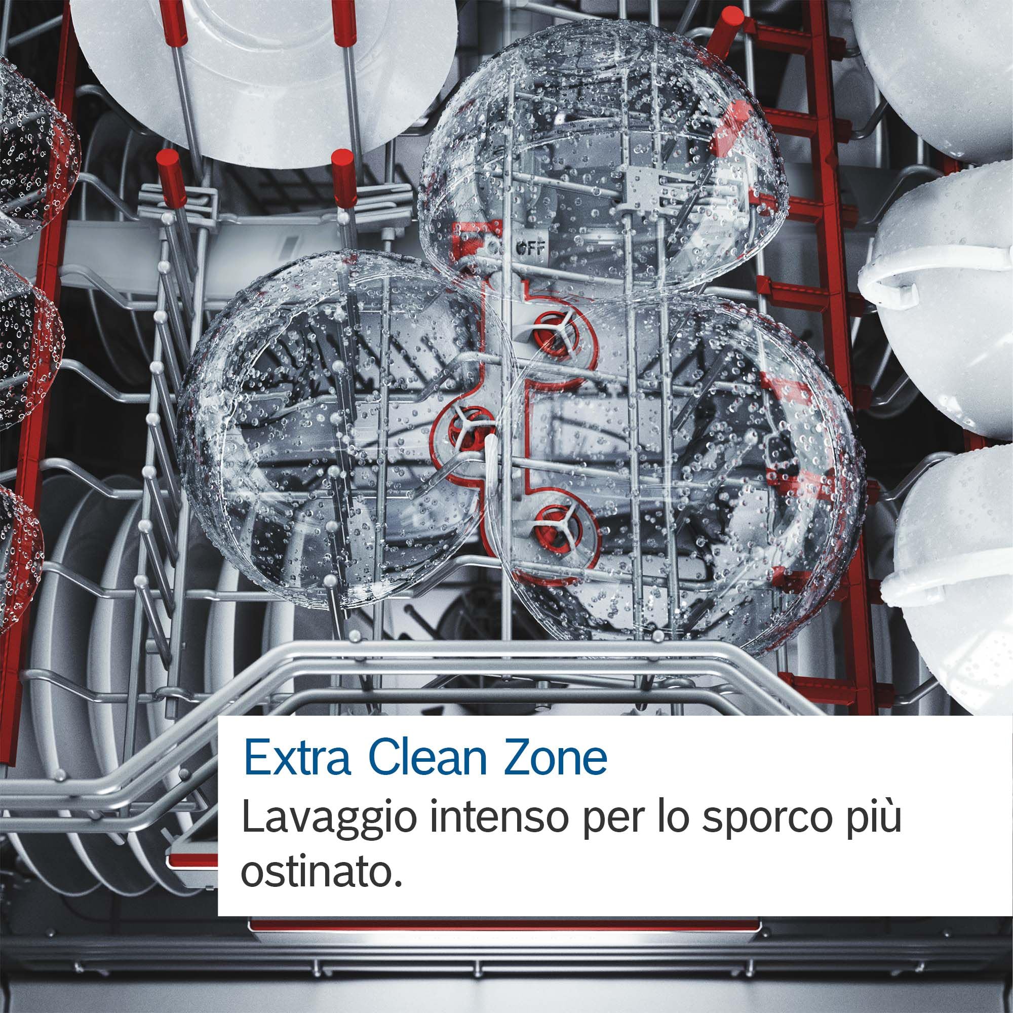 Bosch SMV6ECX00E Serie 6, Lavastoviglie da incasso a scomparsa totale, Home Connect, Extra Clean zon, EfficientDry, 60 cm