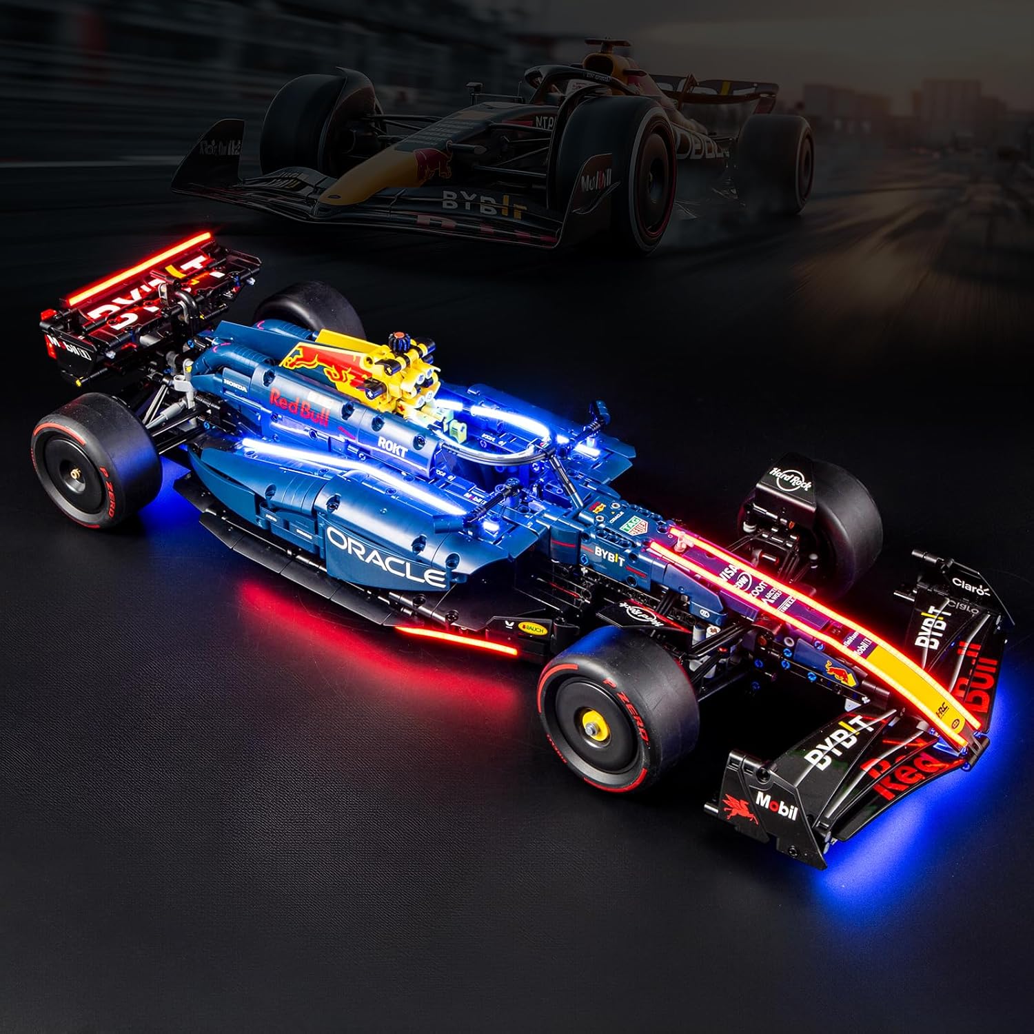 レッドブル照明