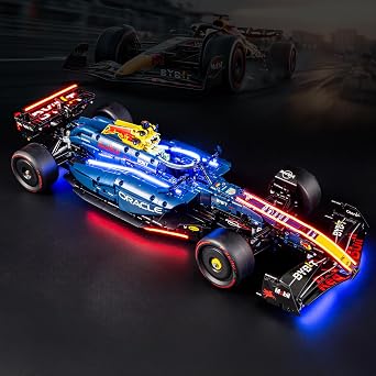 BOOZUU Light Kit for Lego Technic 42206 Red Bull F1 Car - Lighting Set Compatible with Oracle Red Bull Racing RB20 Formula 1 Model Light Only, No Lego Set