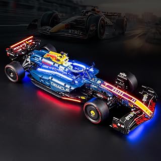Light Kit for Lego Technic 42206 Red Bull F1 Car – Lighting Set Compatible with Oracle Red Bull Racing RB20 Formula 1 Model (Lights Only, No Lego Set)