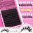 Yawamica Lash Clusters Kit with Spikes DIY Spiky Eyelash Extension Wispy Eyelash Clusters 12-20mm with 15-21mm Lash Spikes D Curl Individual Lashes DIY Lash Extension Kit with Bond and Seal Tweezers