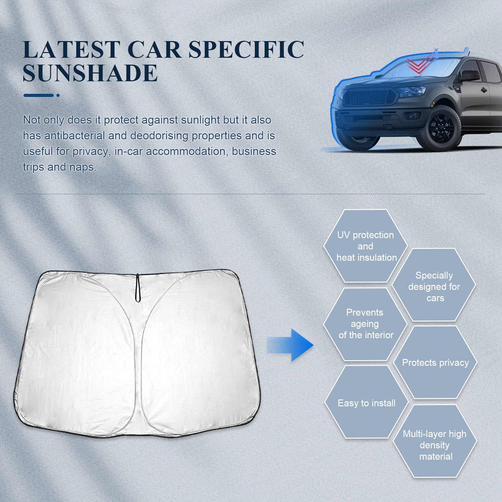 Zonwering | Toyota | Corolla Touring Sports 19- 5d sta. | type E21 | Car Shades set (6-delig) | Privacy & Zonwering op maat