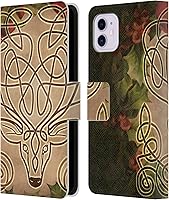 Vista 11 de Head Case Designs Funda de piel con licencia oficial de Brigid Ashwood Awen Celtic Wisdom 3, tipo cartera compatible con Apple iPhone 11