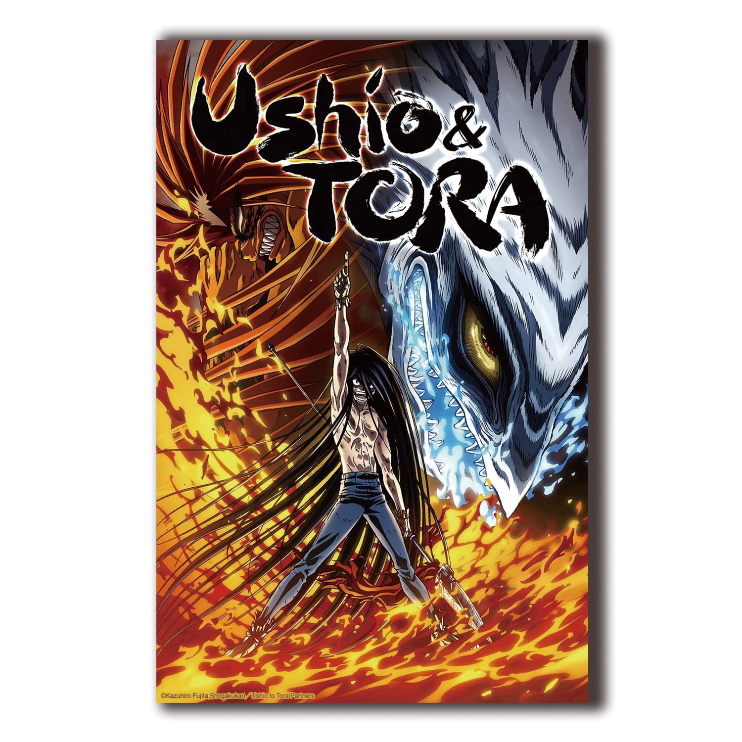 XIHOO Ushio & Tora Poster for Home Decor Wall Art 11x17inch (28x43cm) Frameless Gift
