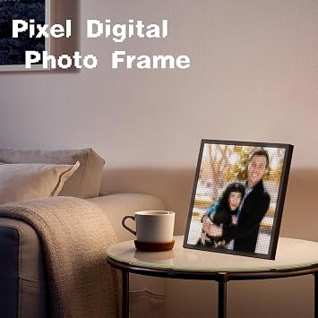 Divoom Pixoo-64, 64 X 64 LED Panel Display Frame + Divoom Tiivoo-2 Pixel Art Mini TV Retro Bluetooth Speaker with FM Radio Green