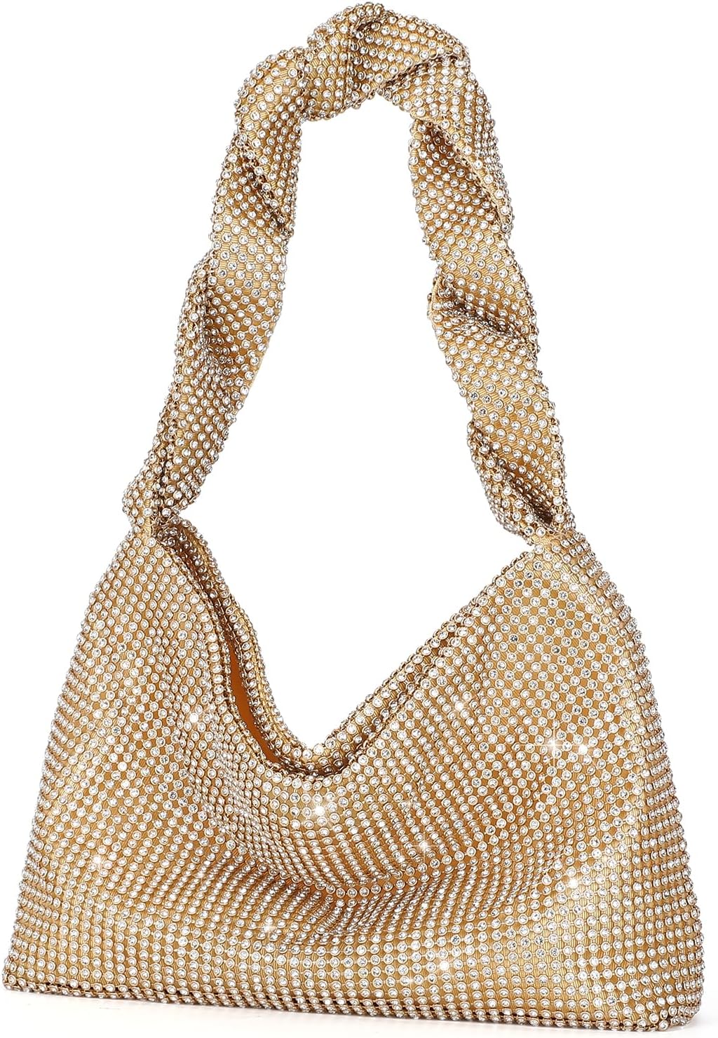 UBORSECrystal Handbags Rhinestone Evening Clutches Womens Dinner Bags Bling Ladies Purses for Wedding Bridal Prom Banquet Party