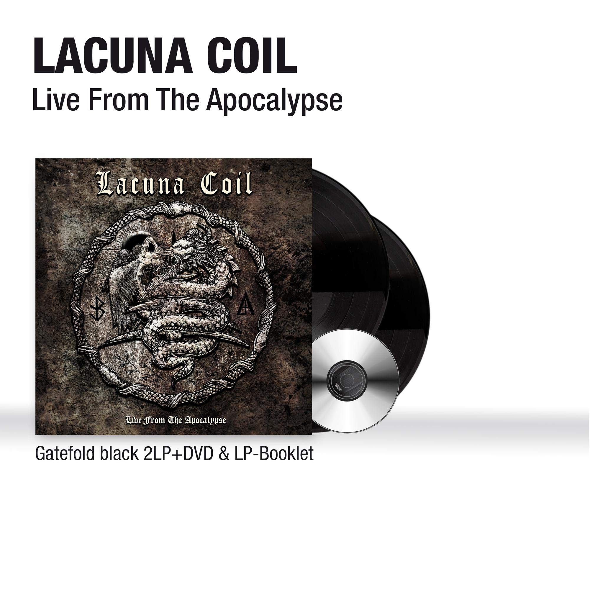 Century Media Vinyl LP Live From The Apocalypse (Gatefold black 2LP+DVD & LP-Booklet)