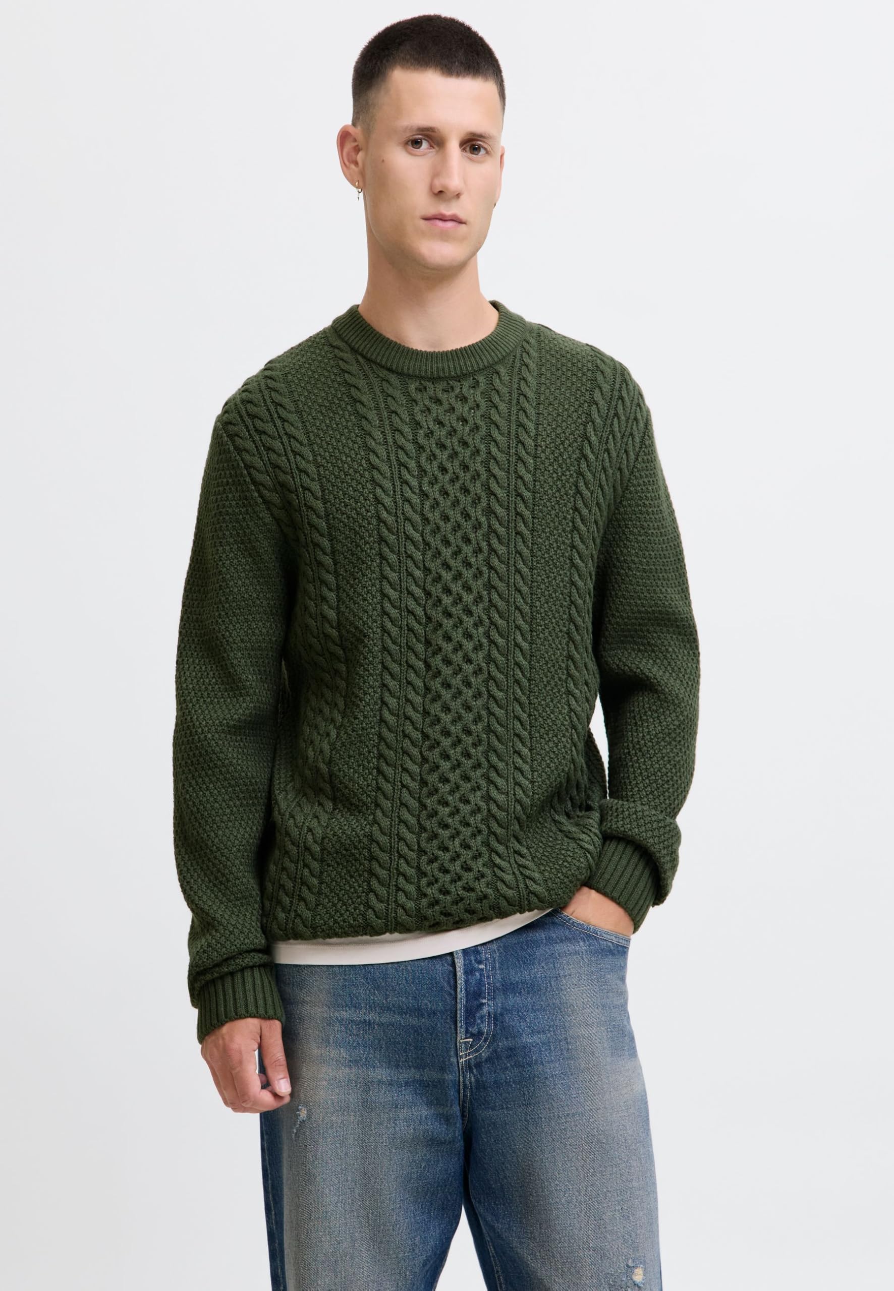 JACK & JONES Jjpaul Knit Crew Neck, Duffel Bag, L