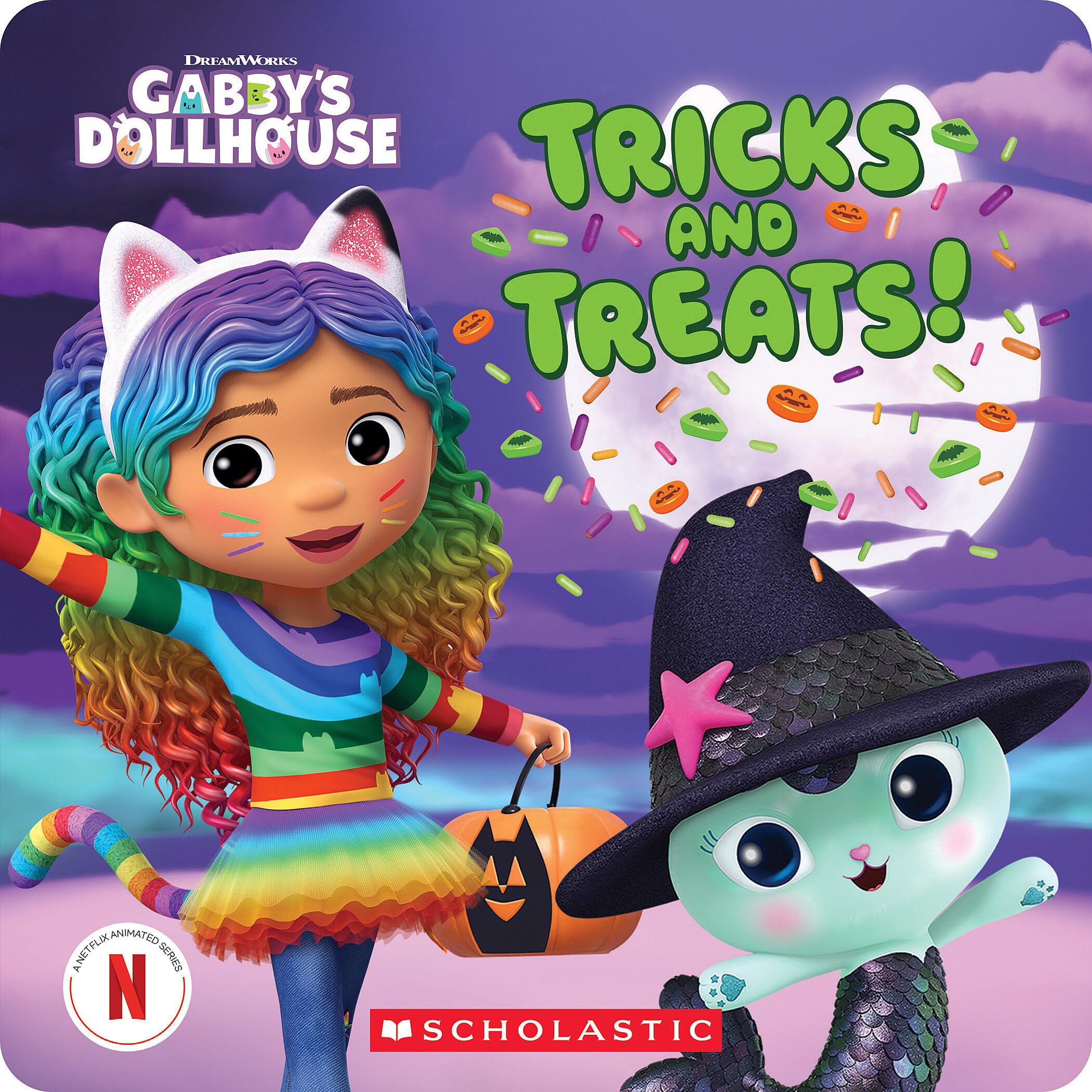 Tricks and Treats (Gabby's Dollhouse Storybook) (DreamWorks Gabby's Dollhouse) Board book – Import, 2 July 2024