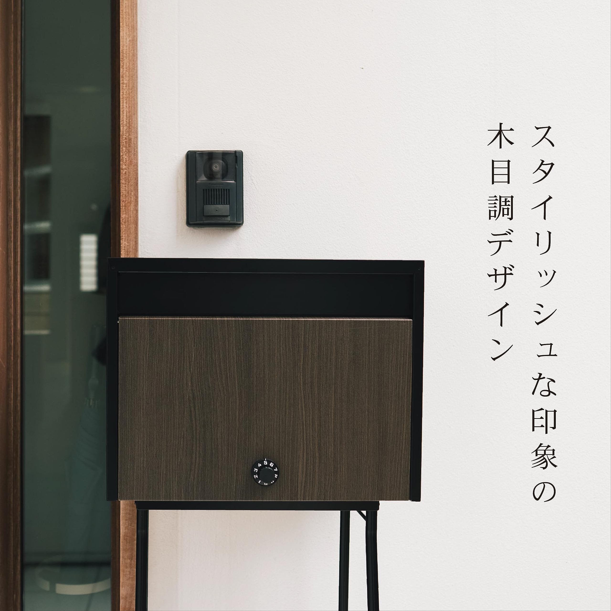 【未使用品】グリーンライフ ポストスタンドセット ポストスタンド 郵便受けセット グリーンライフ ポストスタンドセット ブラック